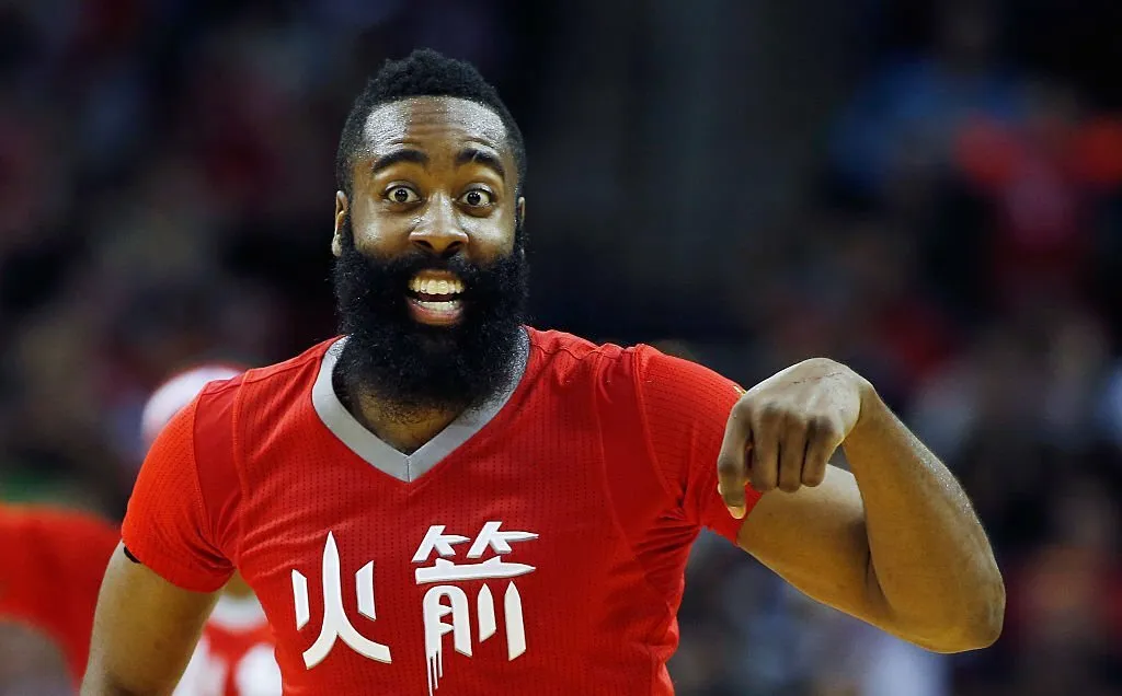 james harden smiles