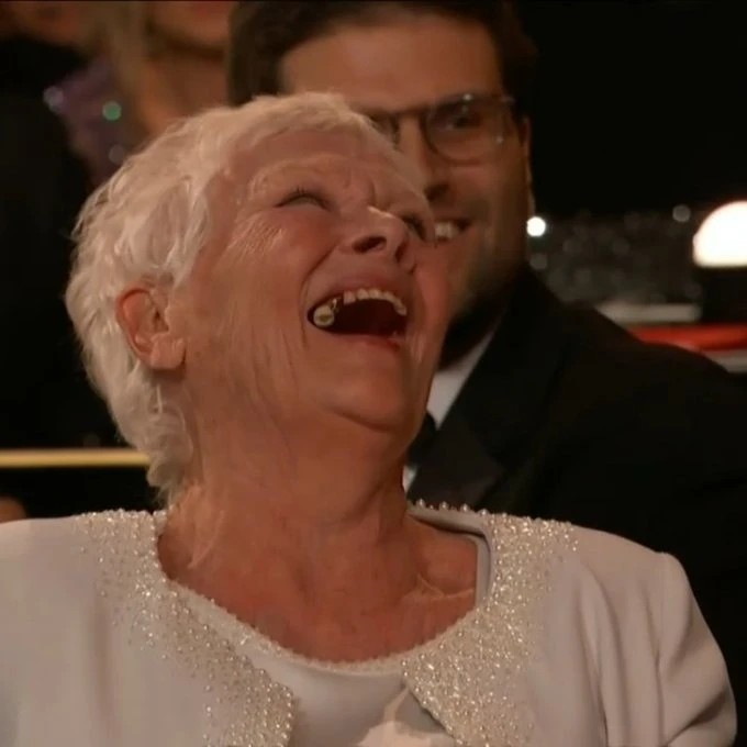 Dame Judi Dench teeth