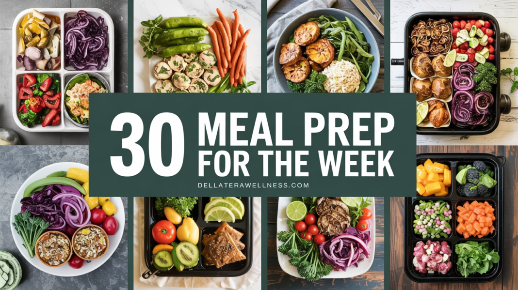 30 Meal Prep For The Week