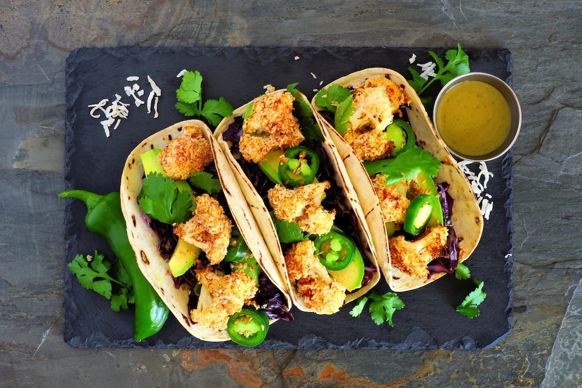 Roasted Cauliflower Tacos