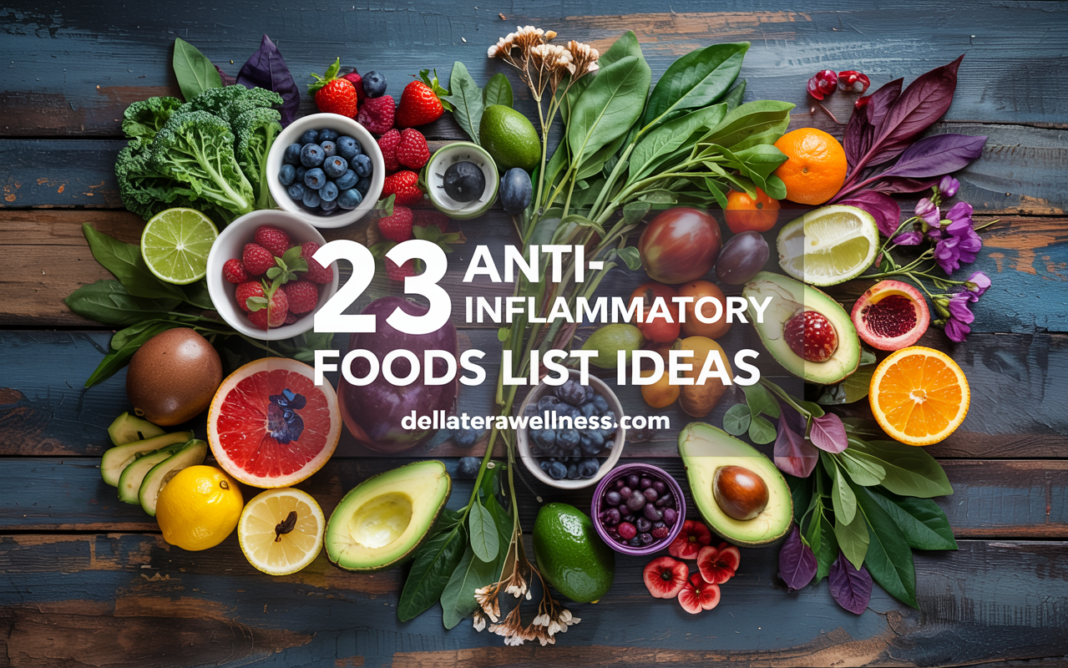 Anti-Inflammatory Foods