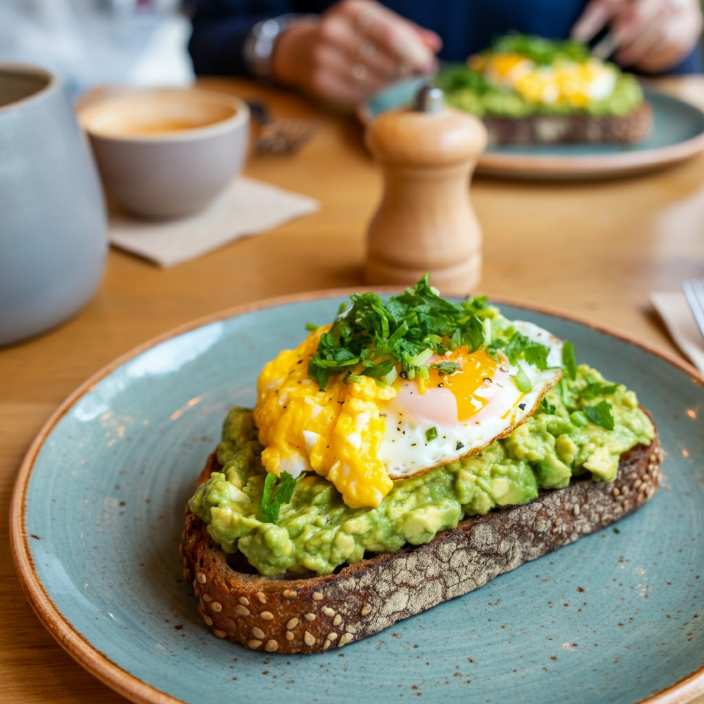 Avocado and Egg Toast