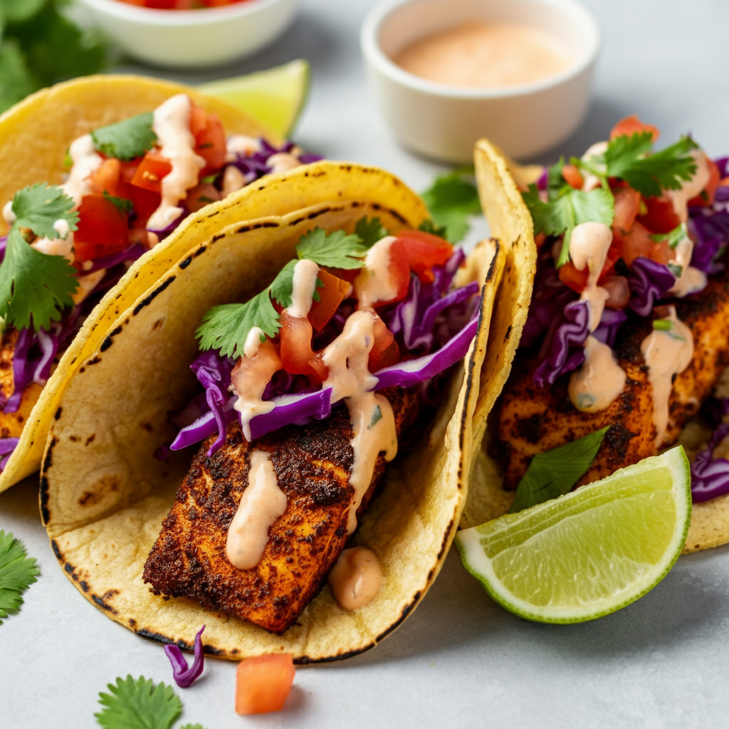 Blackened Fish Tacos