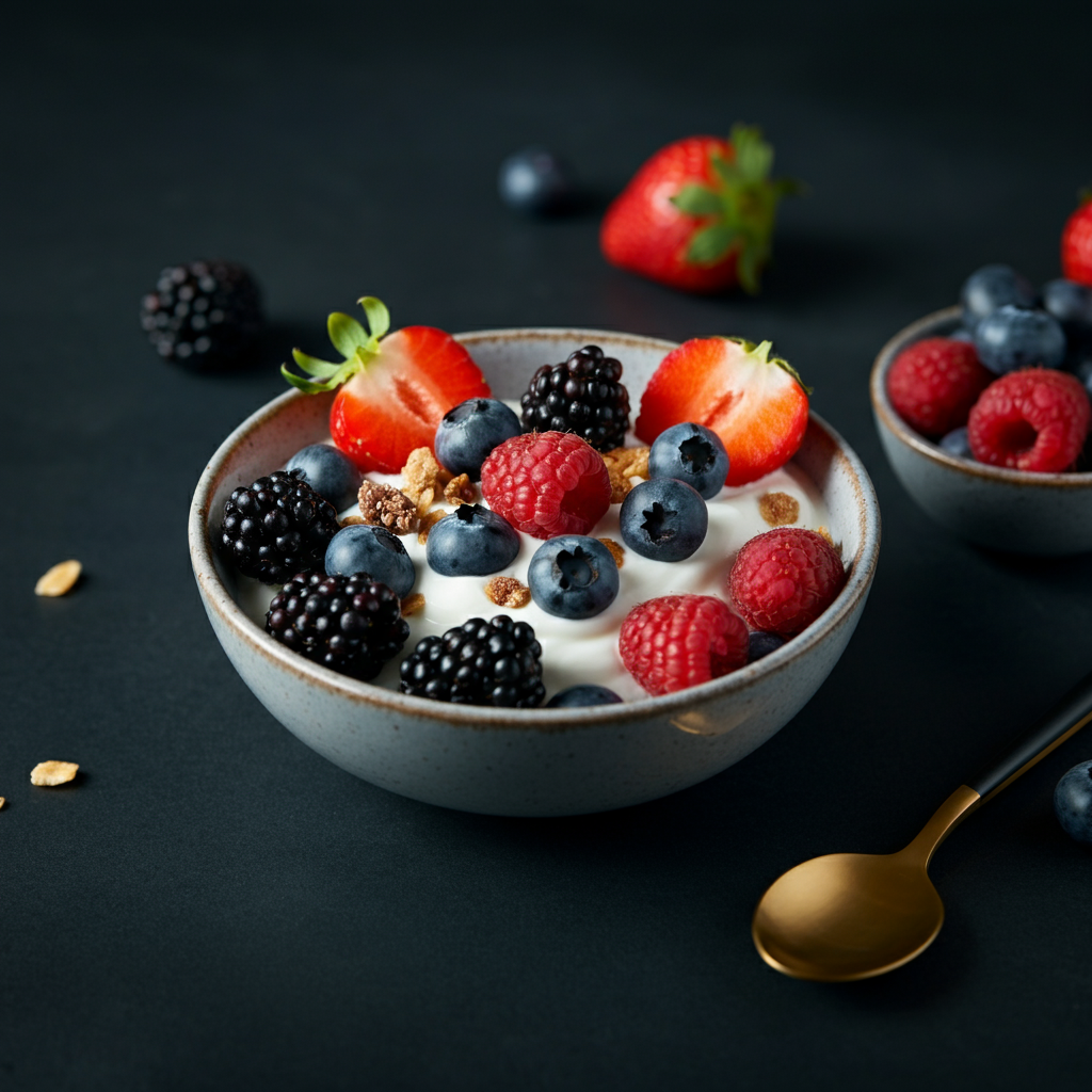 Greek Yogurt with Berries