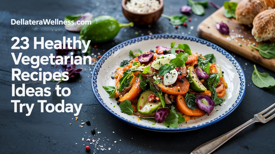 healthy vegetarian recipes