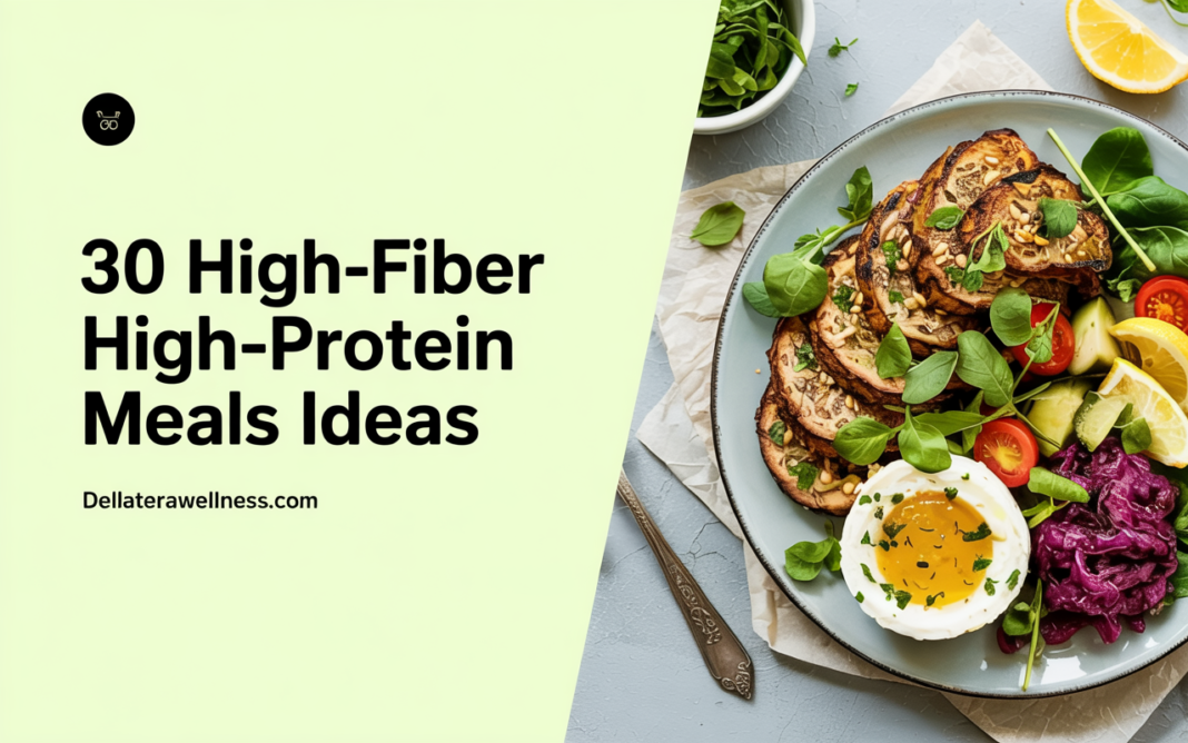 High-Fiber, High-Protein Meal Ideas