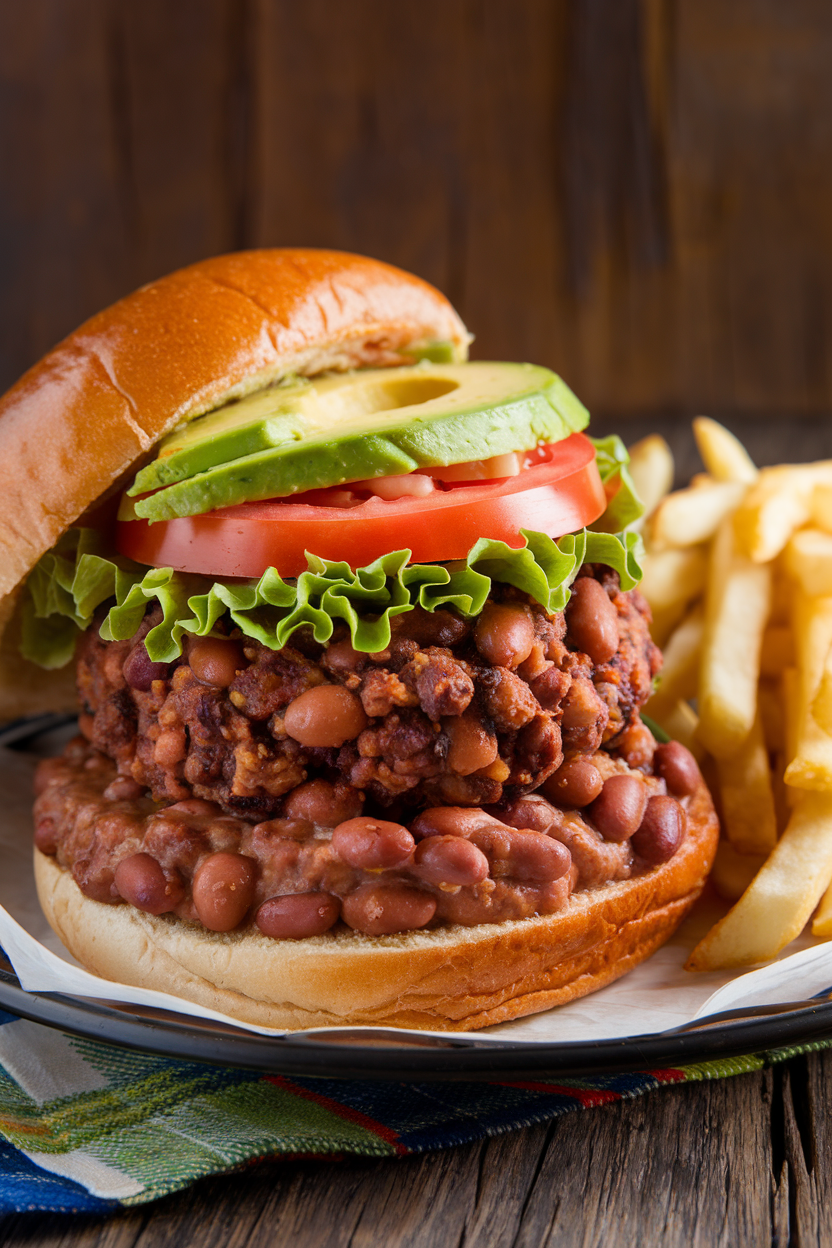 Mexican Bean Burgers