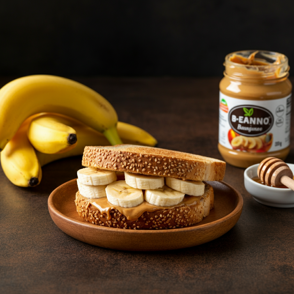 Peanut Butter Banana Sandwich