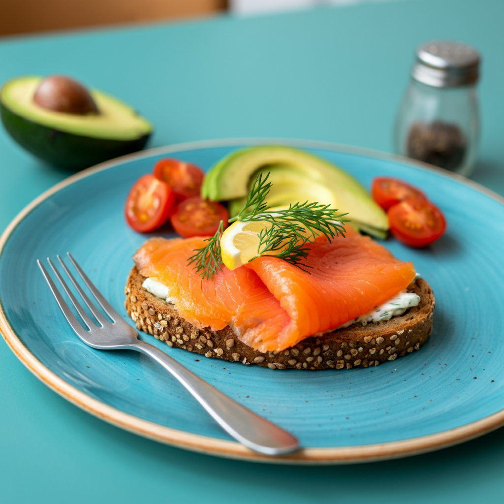 Vegan Smoked Salmon Toasts