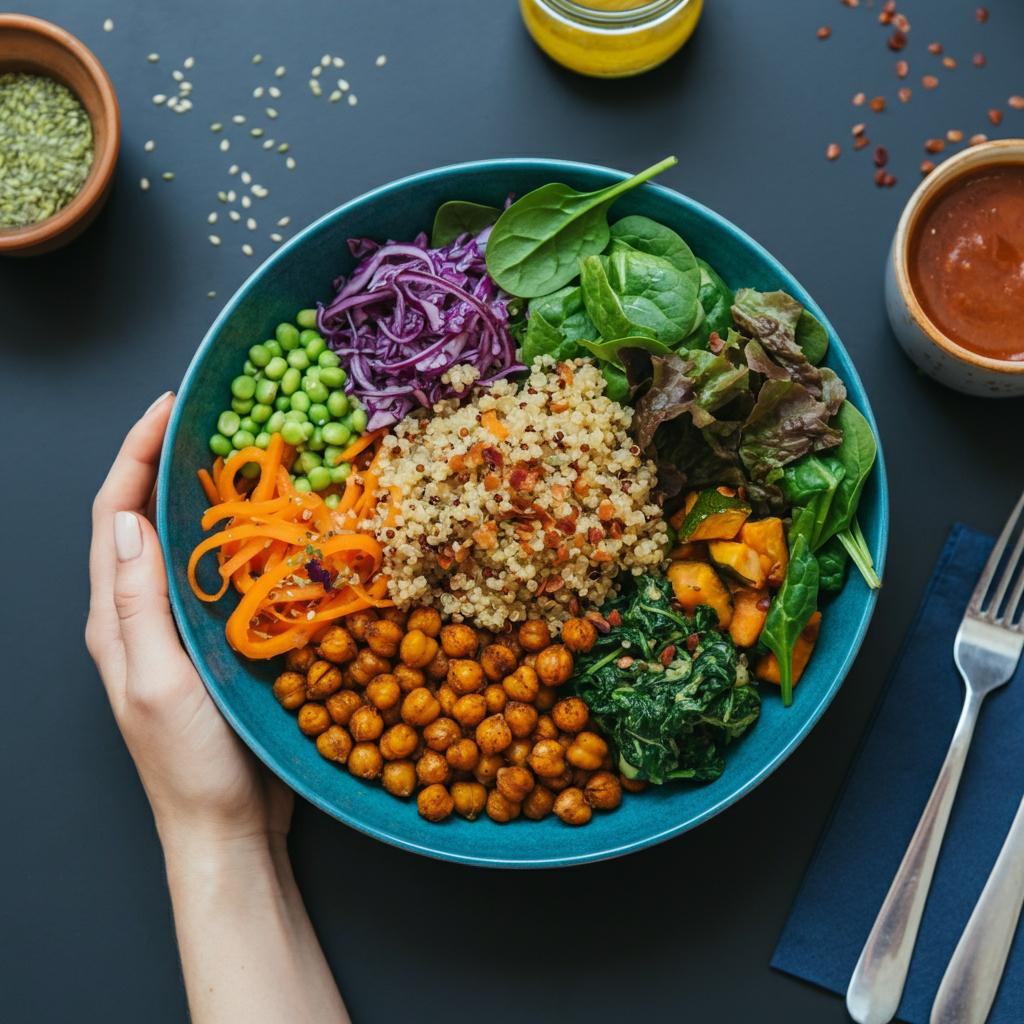 Spicy Chickpea Buddha Bowl