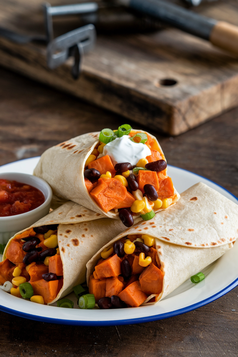 Sweet Potato Burritos