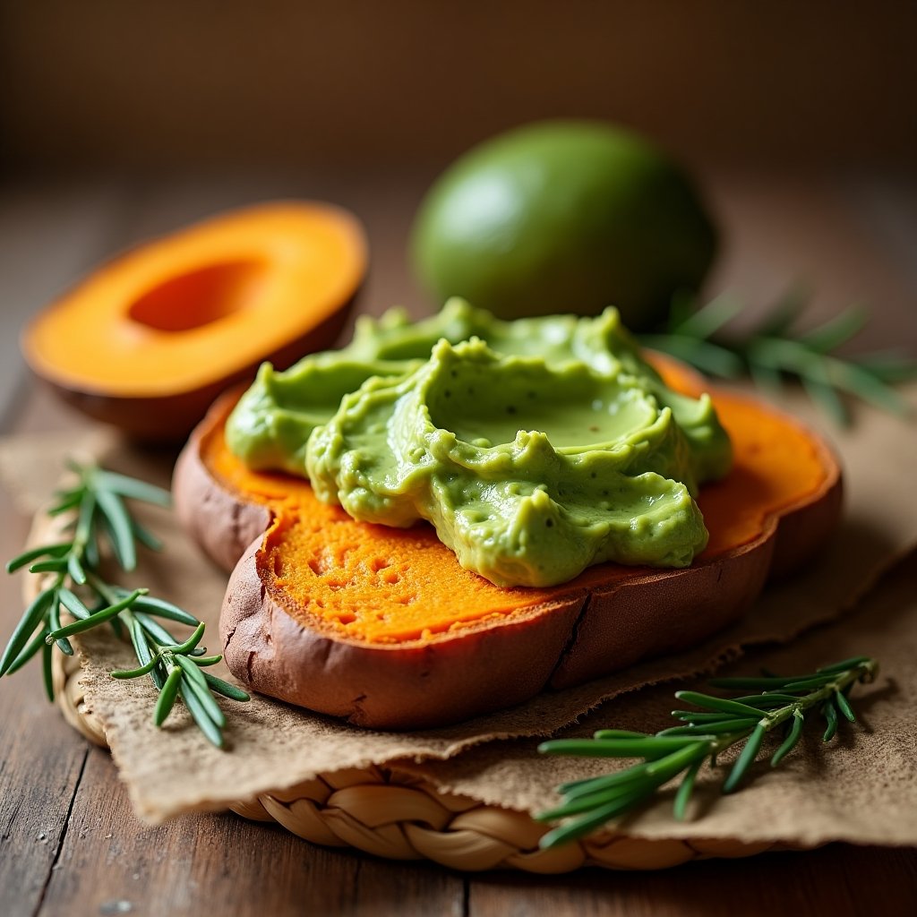 Sweet Potato and Avocado Toast