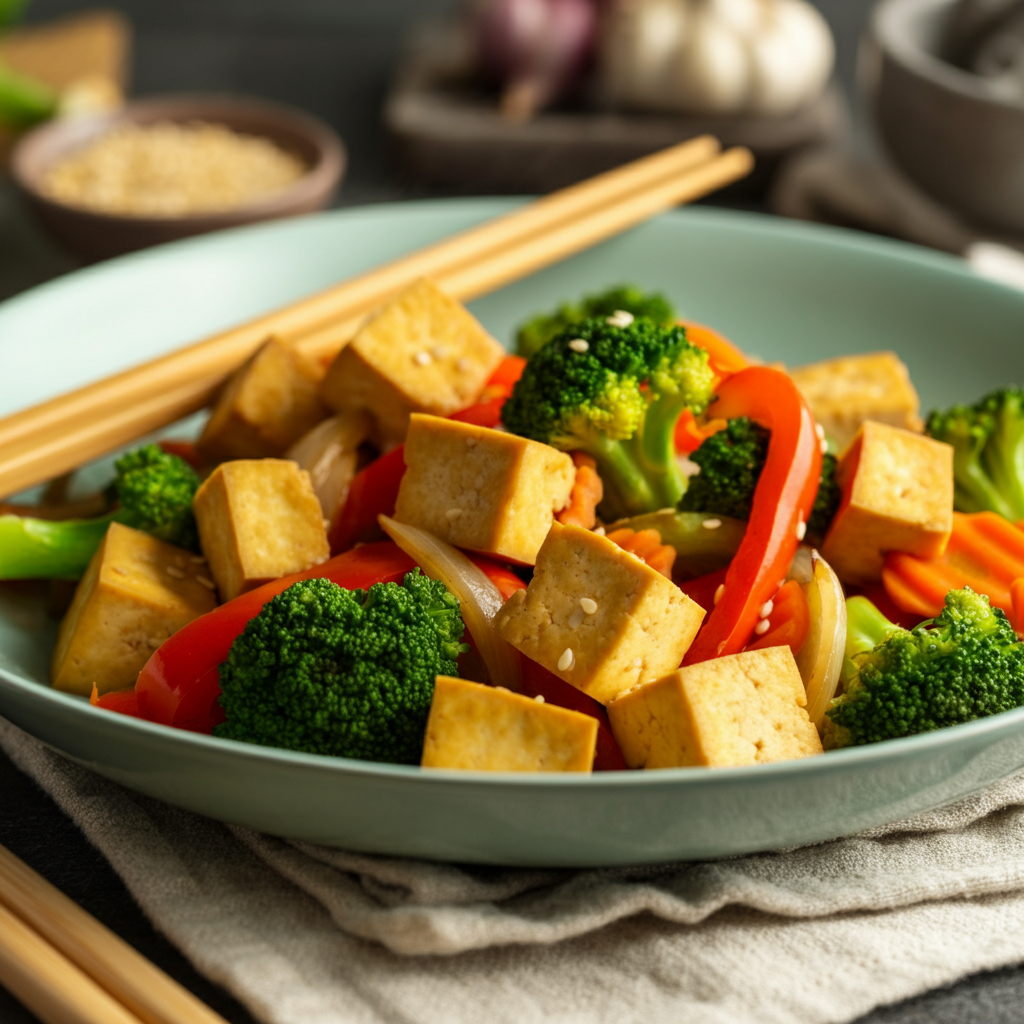 Vegetable Stir Fry with Tofu