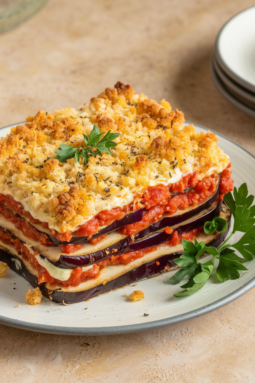 Vegetarian Moussaka