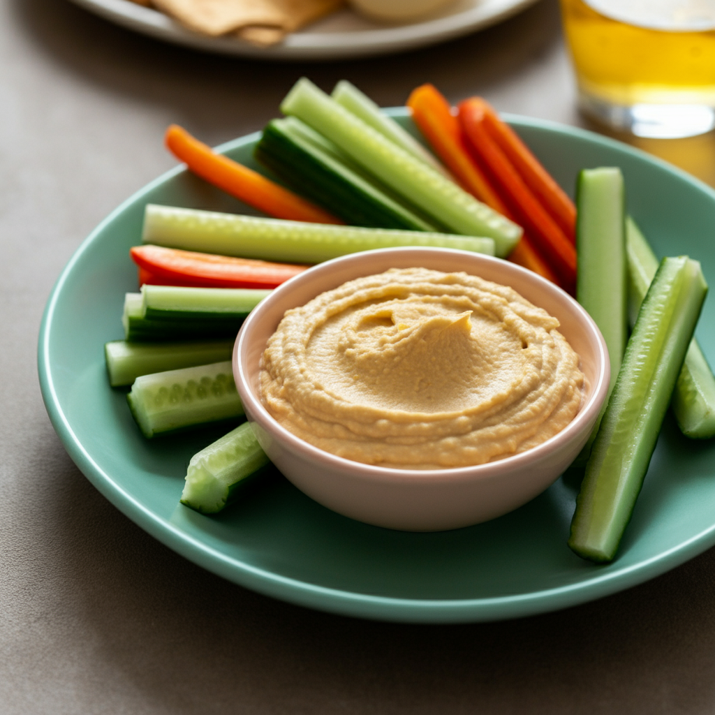 Veggie Sticks with Hummus