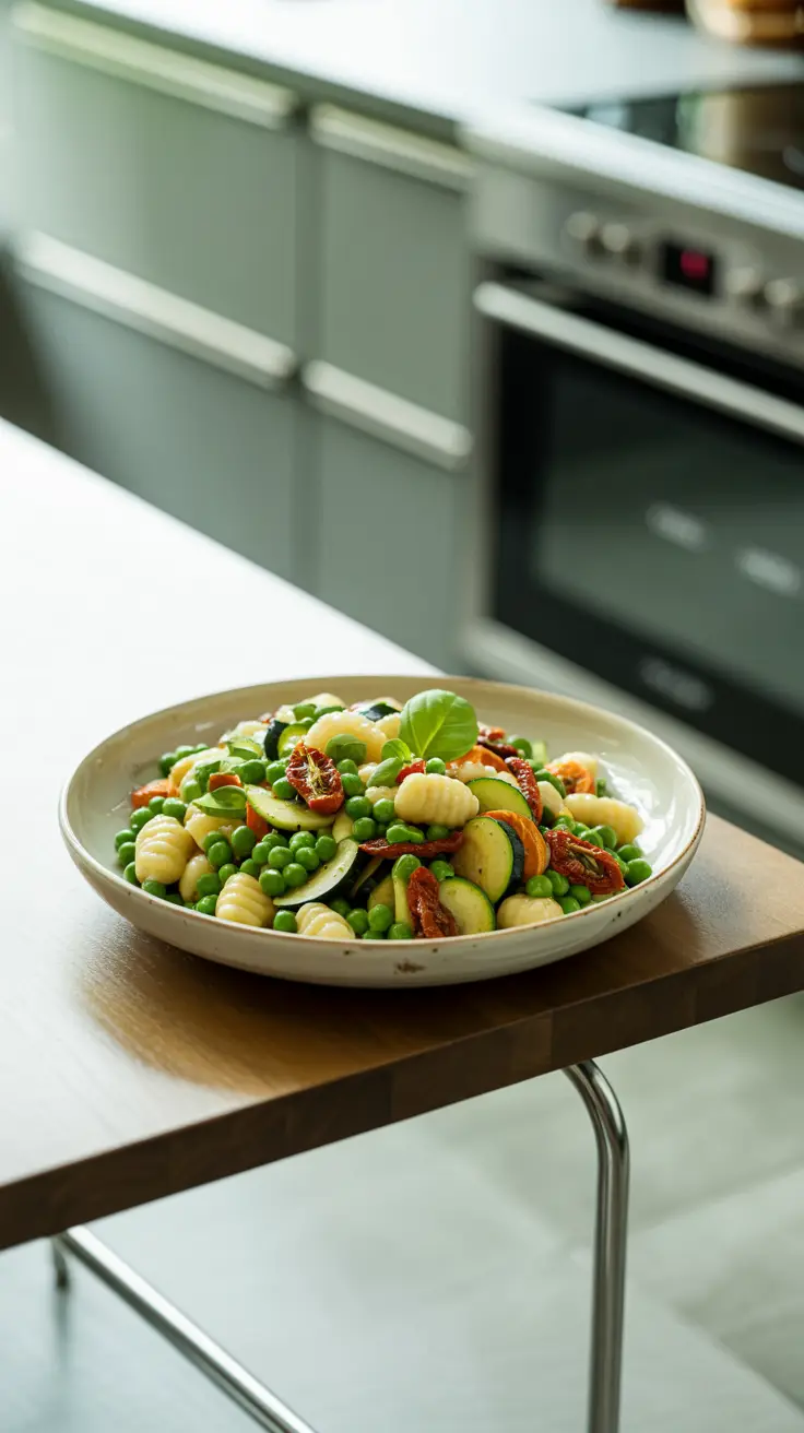 Summer Vegetable Gnocchi Salad