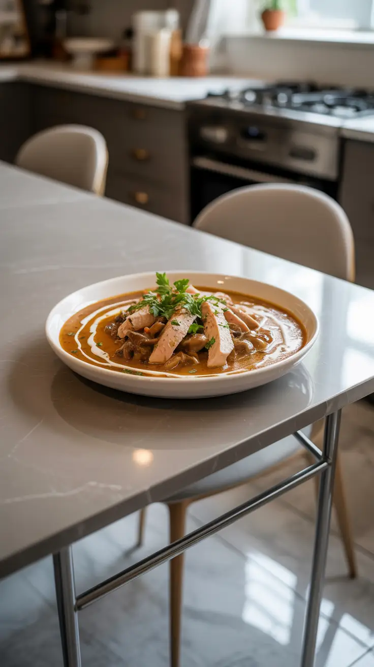 Turkey Stroganoff