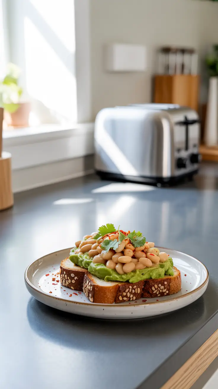 White Bean & Avocado Toast