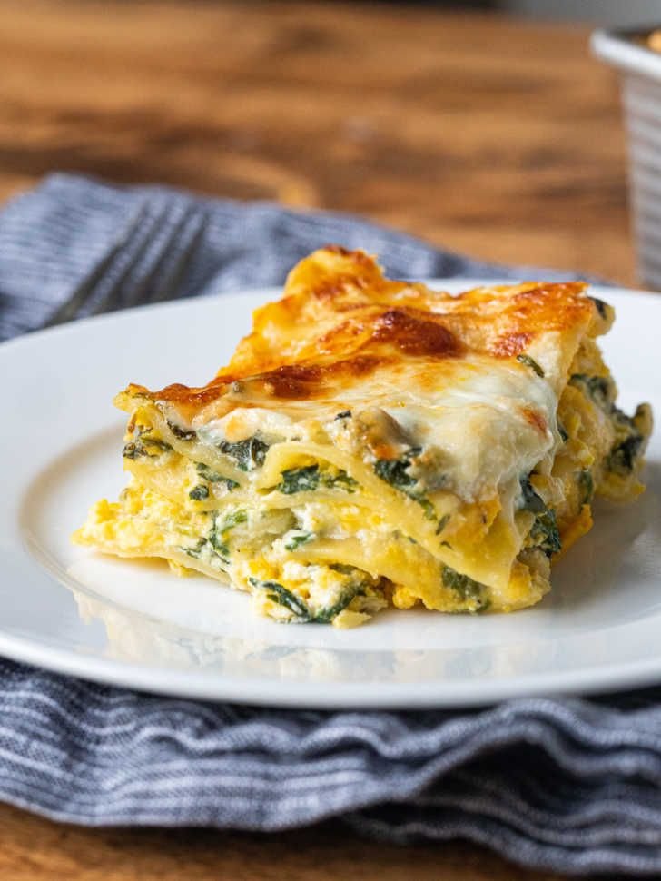 Squash and Spinach Lasagna