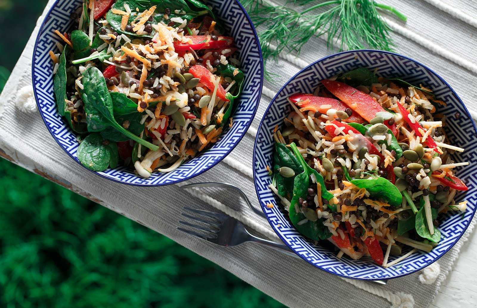 Lentil & Veggie Buddha Bowl