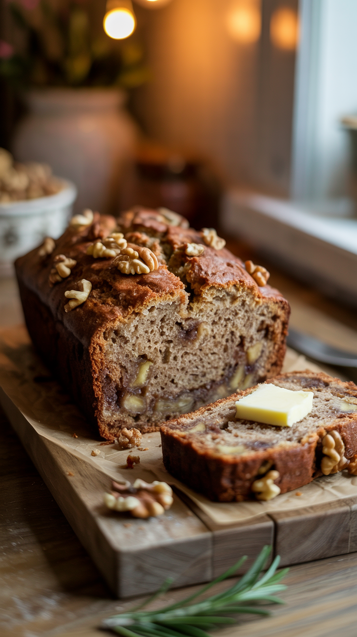 Banana Walnut Bread