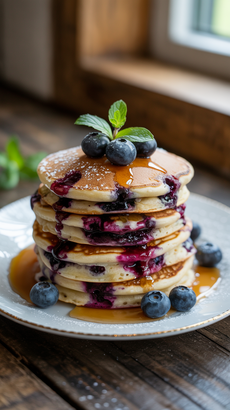 Blueberry Pancakes