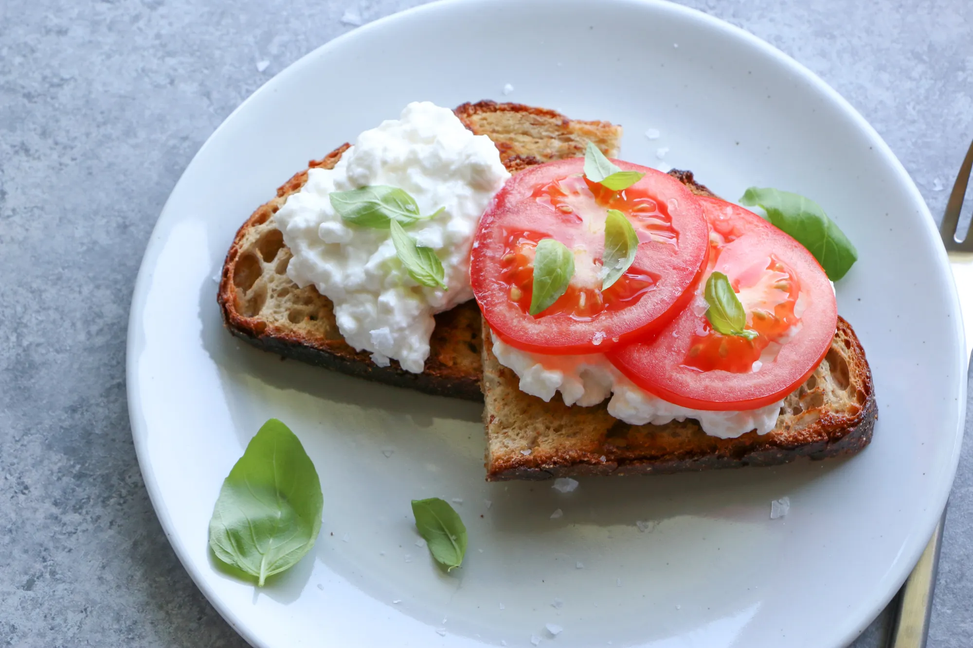 Cottage Cheese Toast Toppers