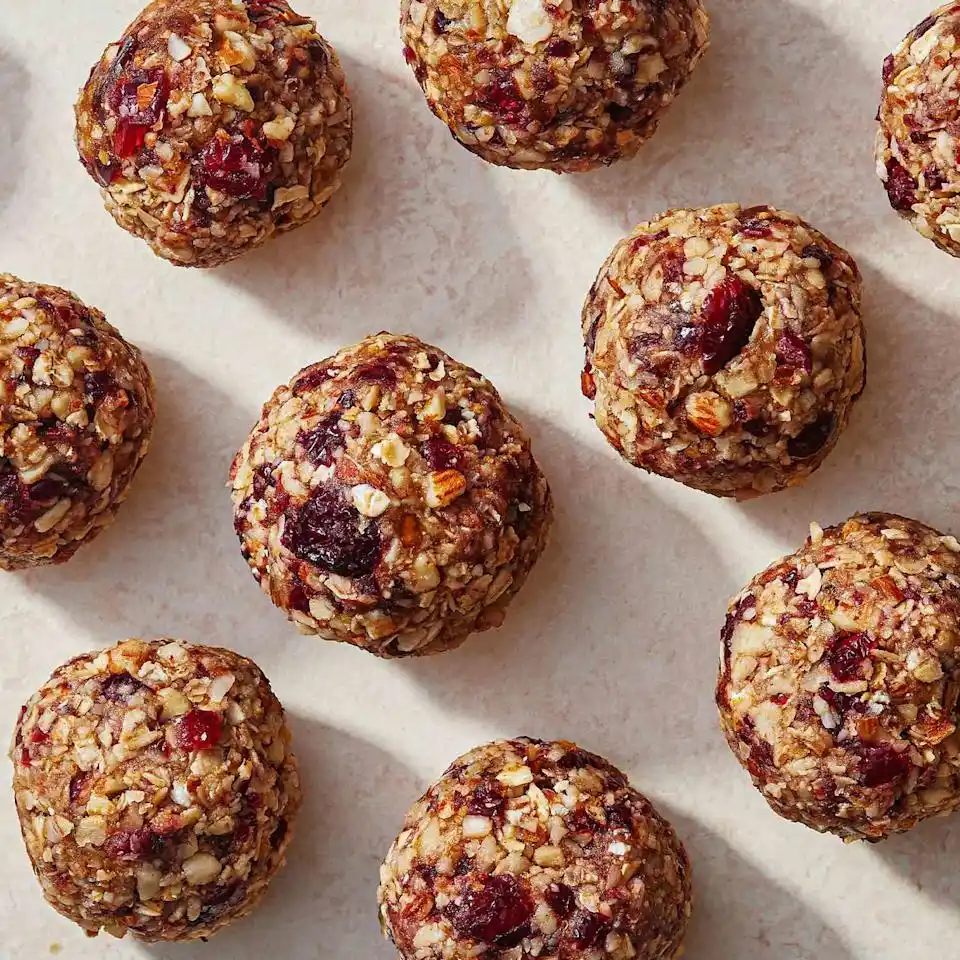 Cranberry Almond Energy Balls