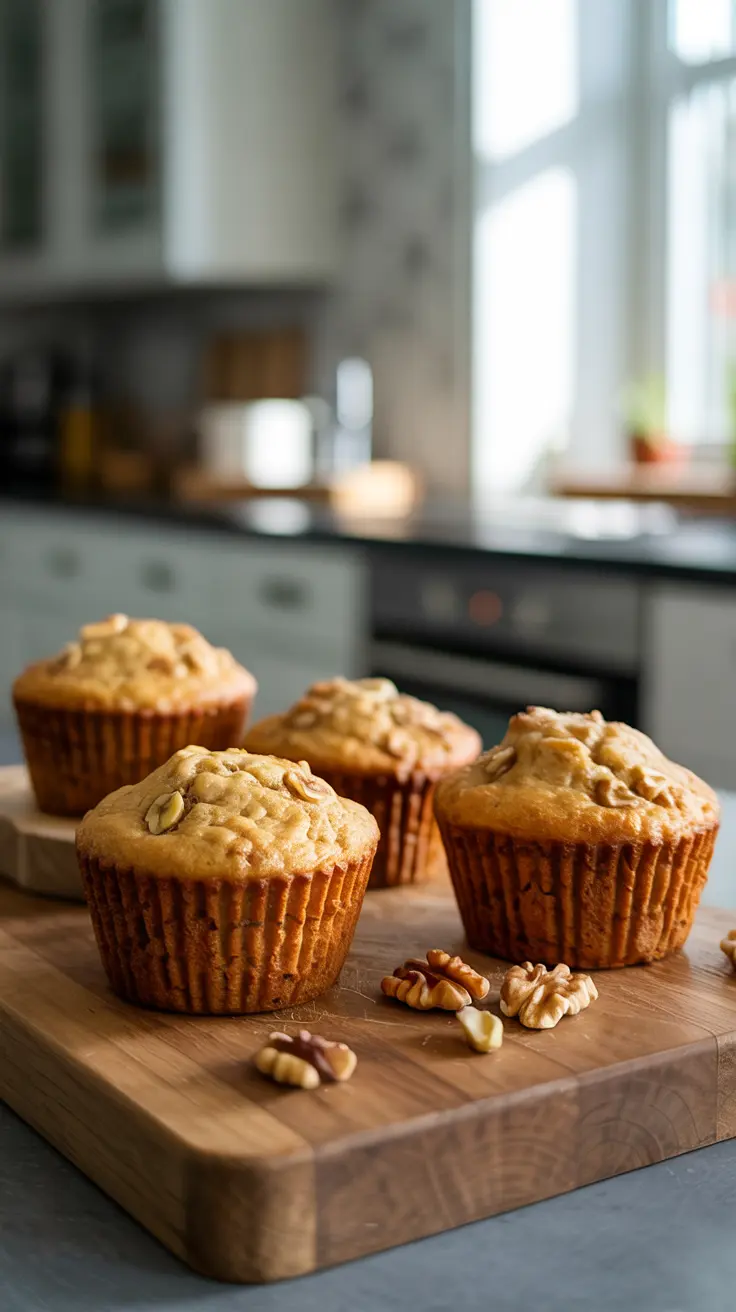 Greek Yogurt Banana Protein Muffins