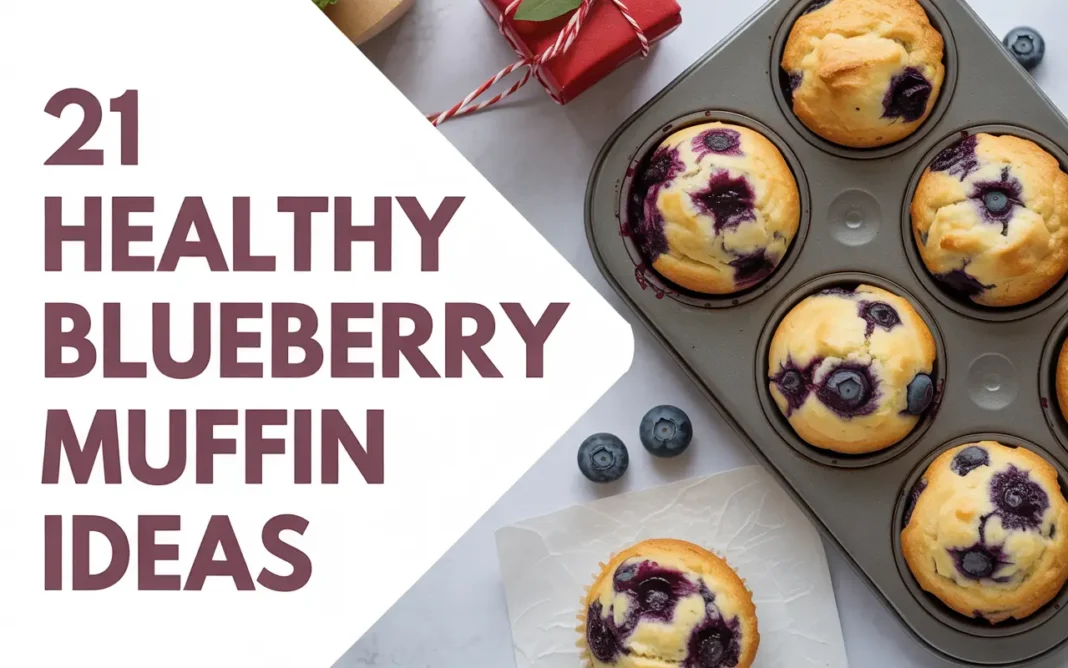 Healthy Blueberry Muffin Ideas