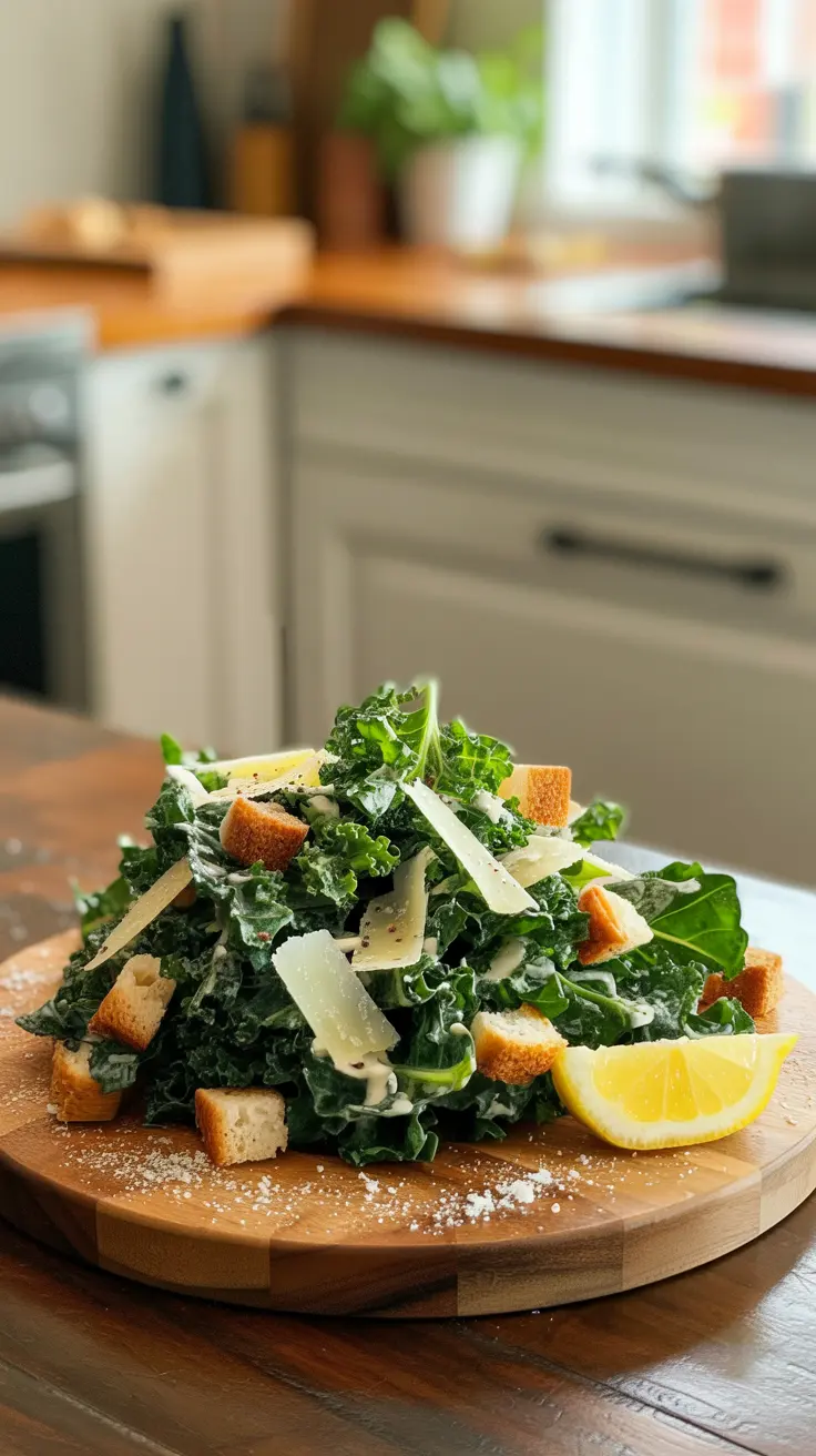 Kale Caesar Salad