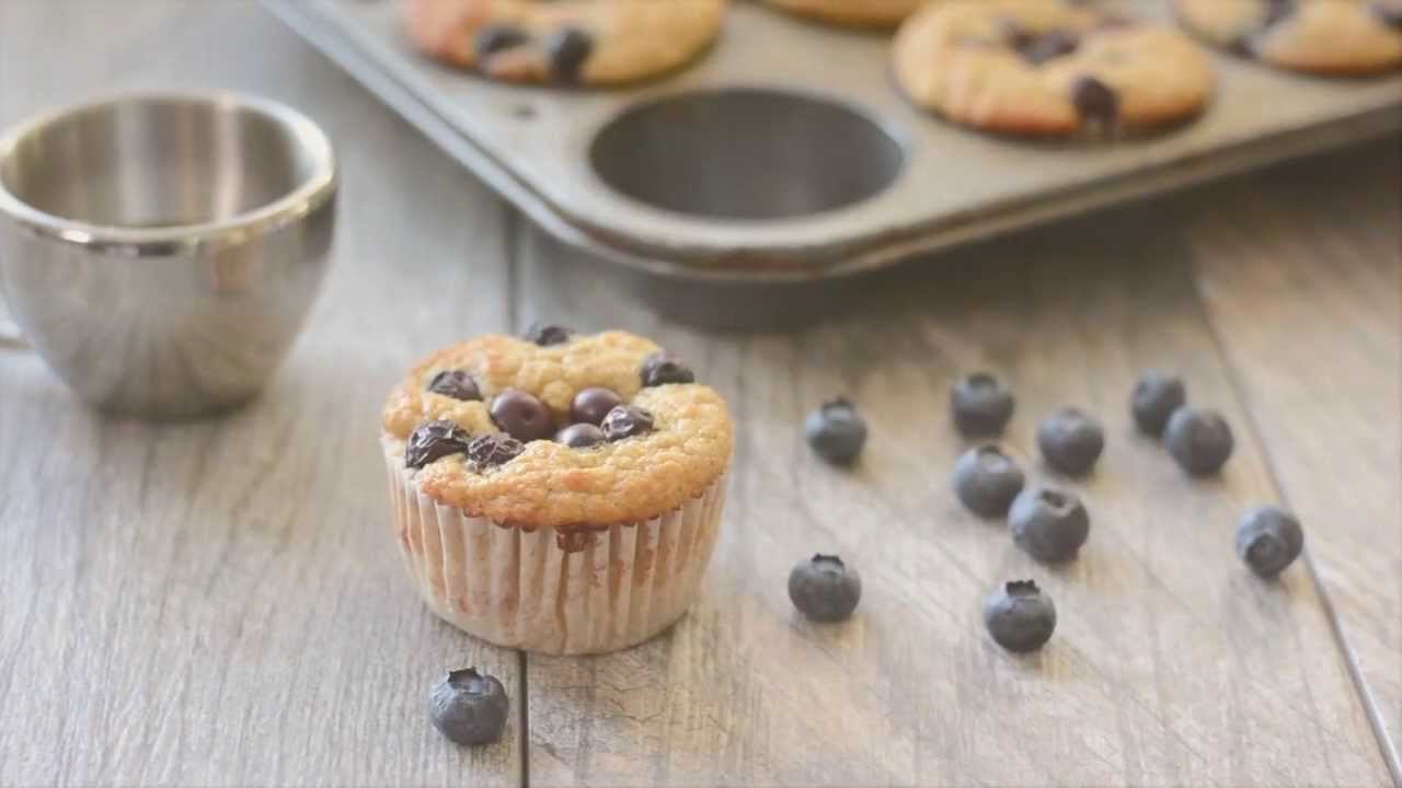 Protein-Packed Blueberry Muffins