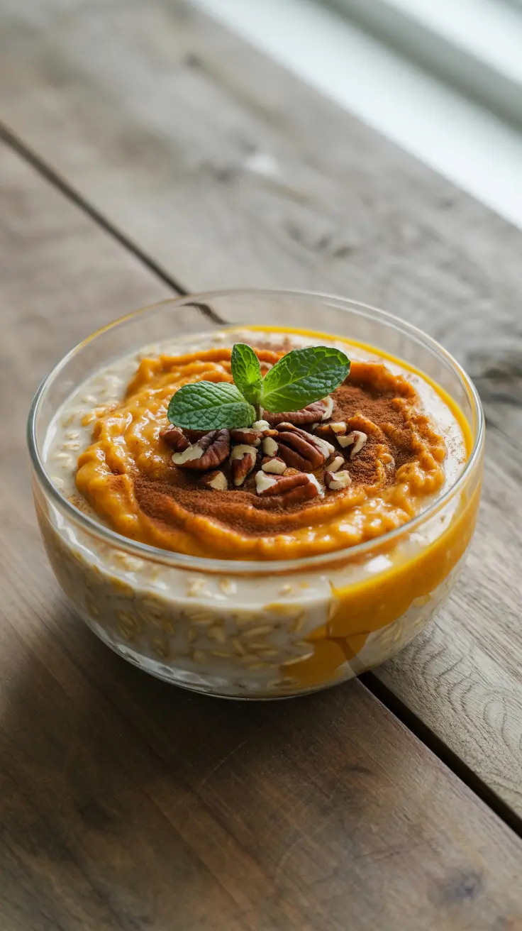 Pumpkin Pie Overnight Oats
