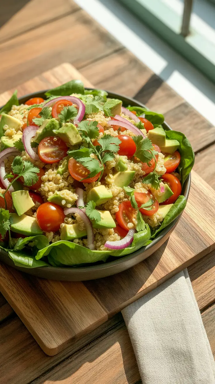 Quinoa and Avocado Salad