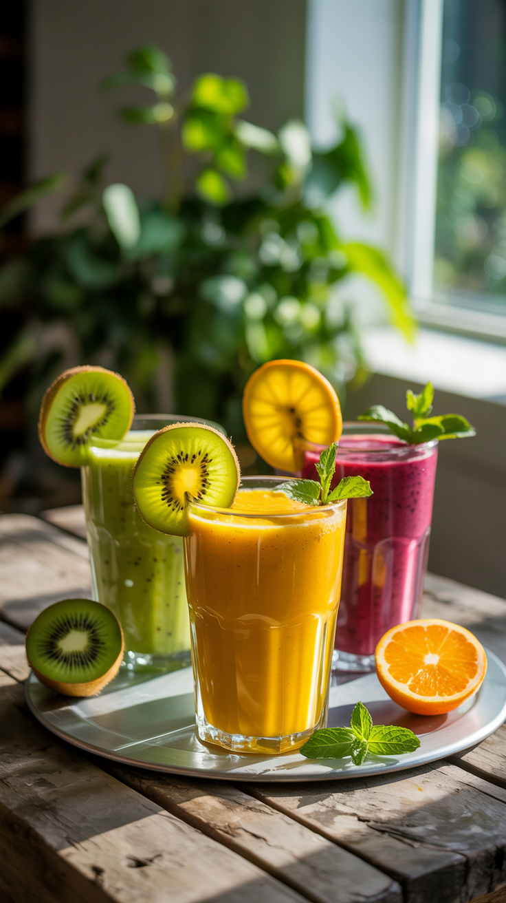 Smoothies for Refreshing Energy