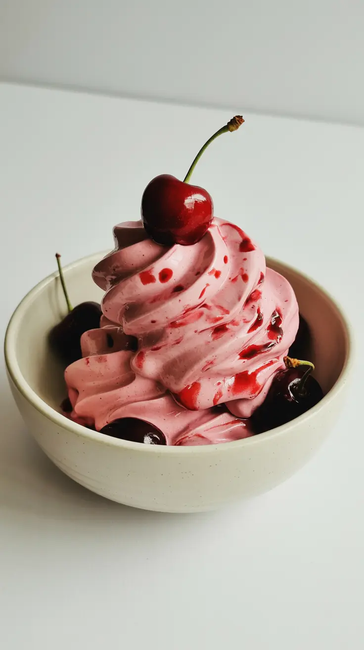 Tart Cherry Nice Cream