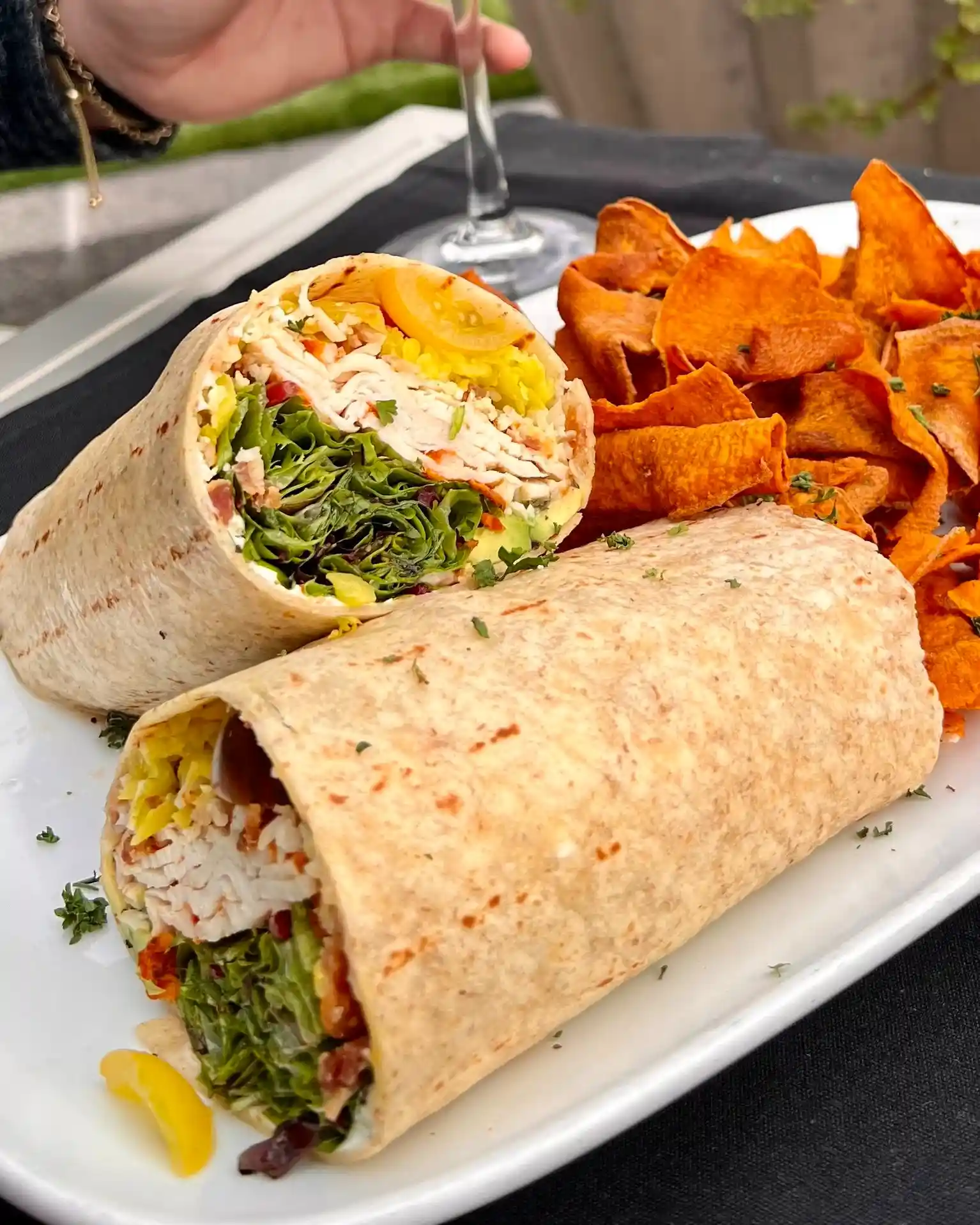 Turkey and Avocado Wrap