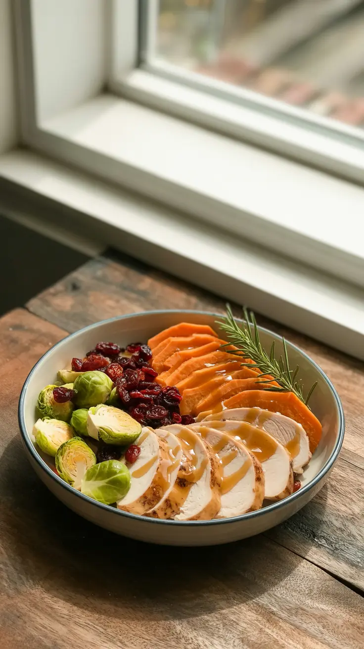Turkey and Sweet Potato Bowl