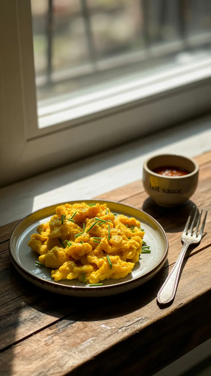 Turmeric Scrambled Eggs