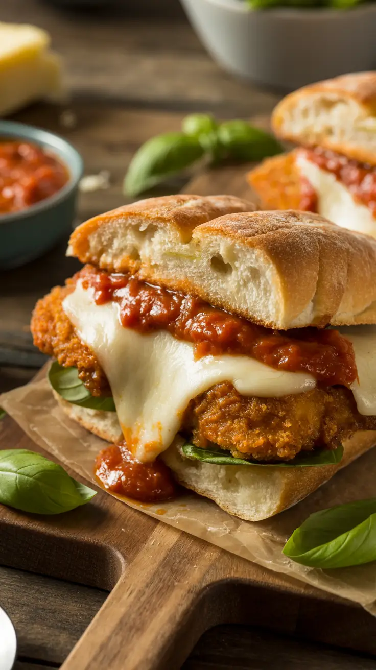 Chicken Parmesan Sandwich