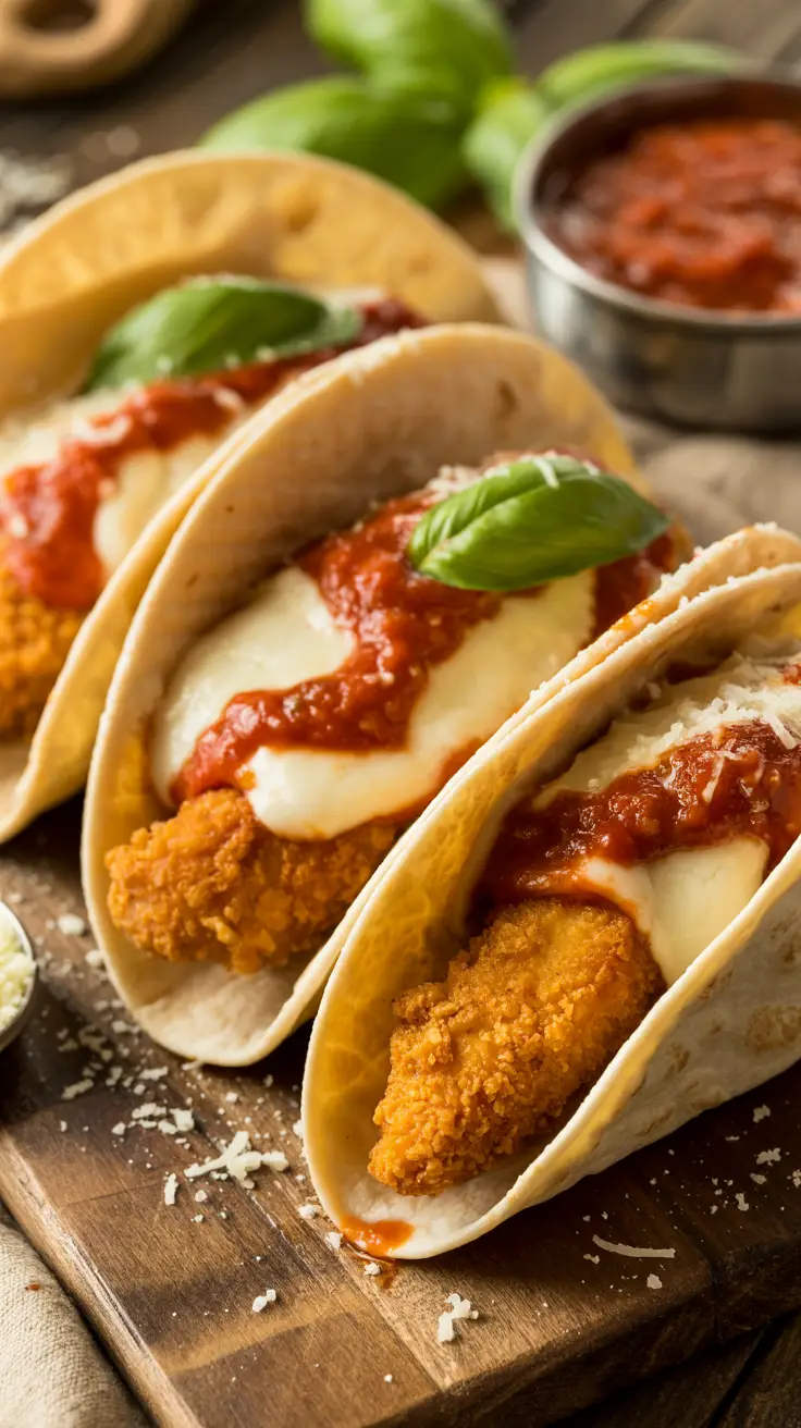 Chicken Parmesan Tacos