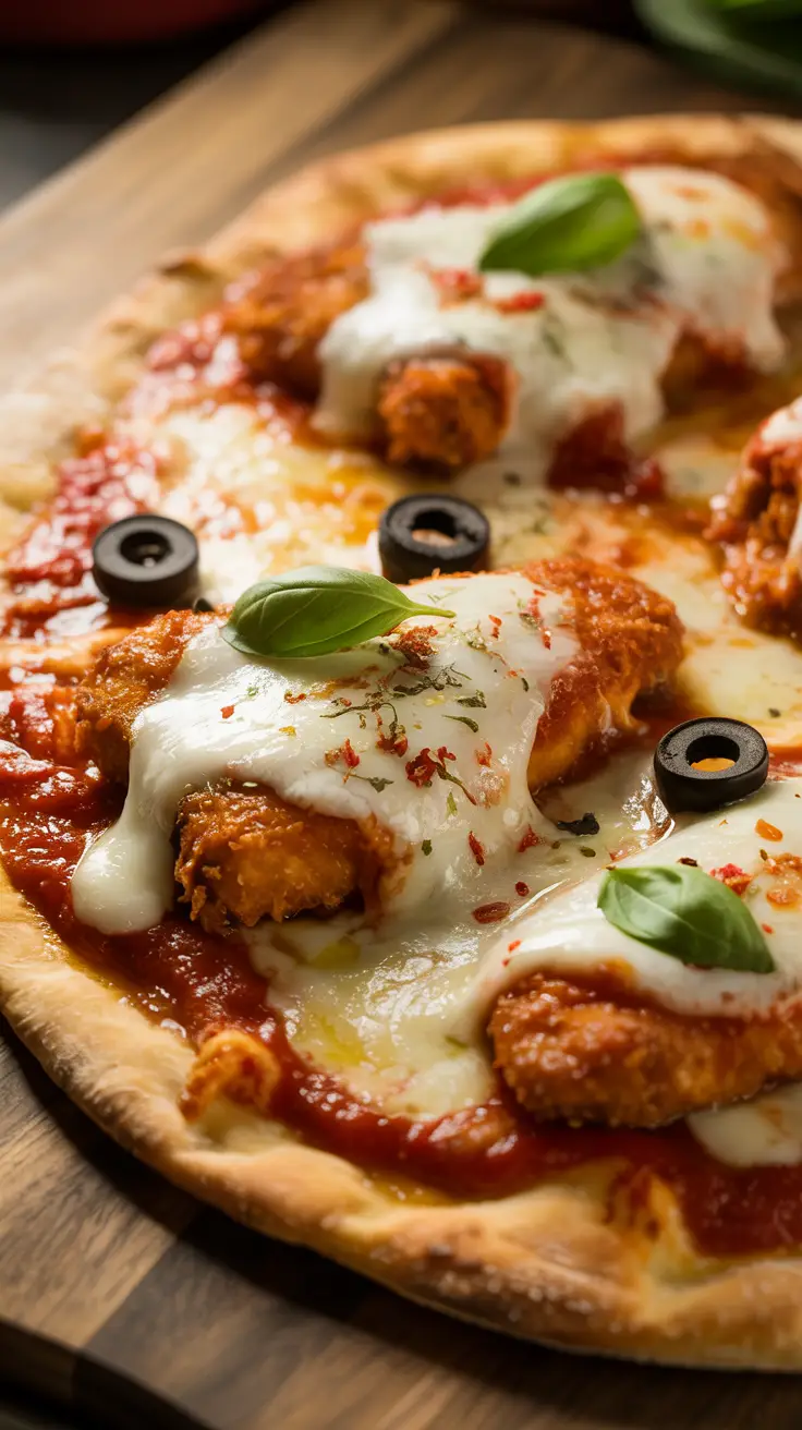 Chicken Parmesan Pizza