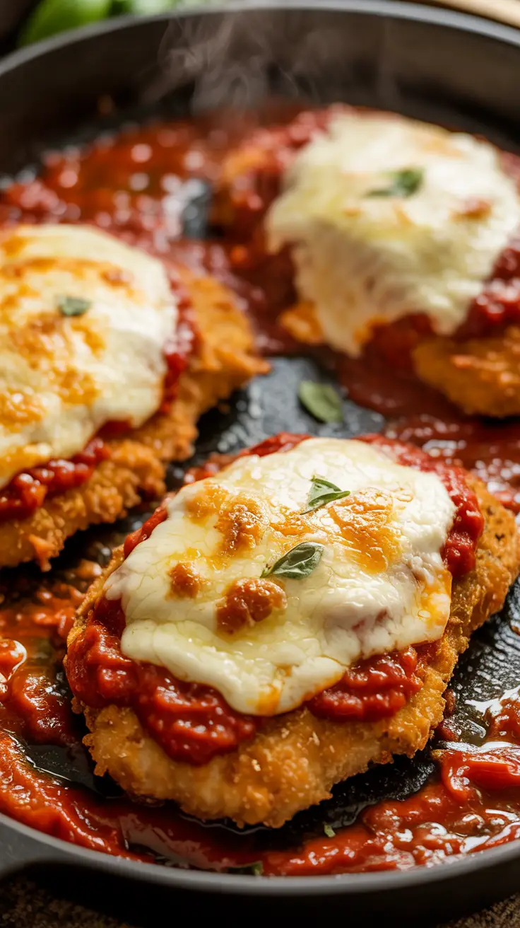 Skillet Chicken Parmesan