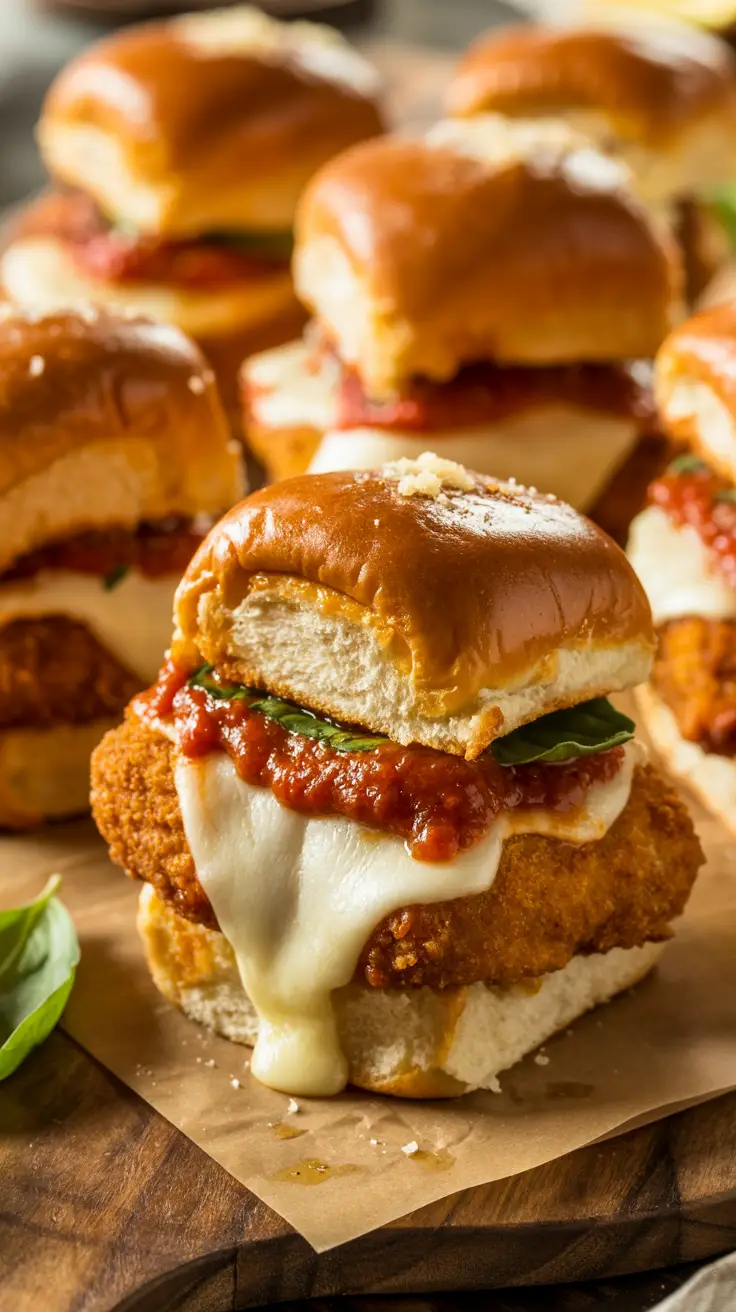Chicken Parmesan Sliders