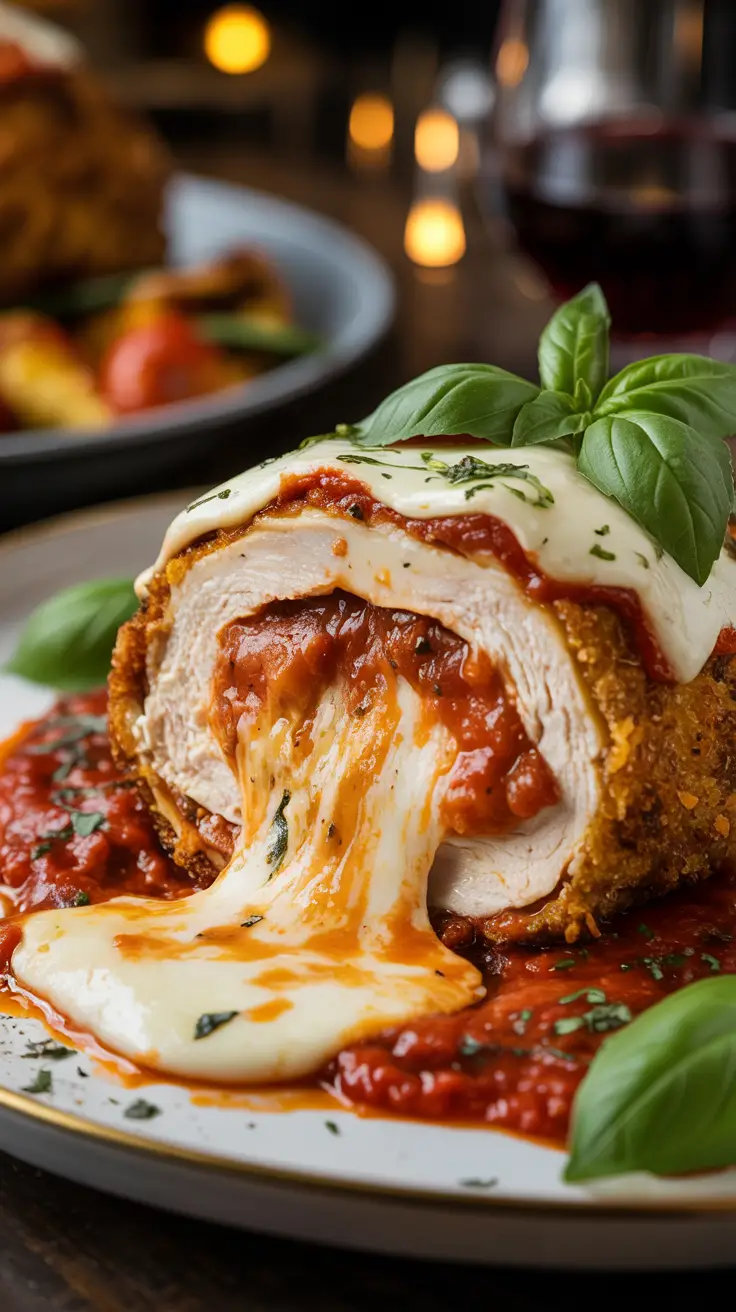 Stuffed Chicken Parmesan