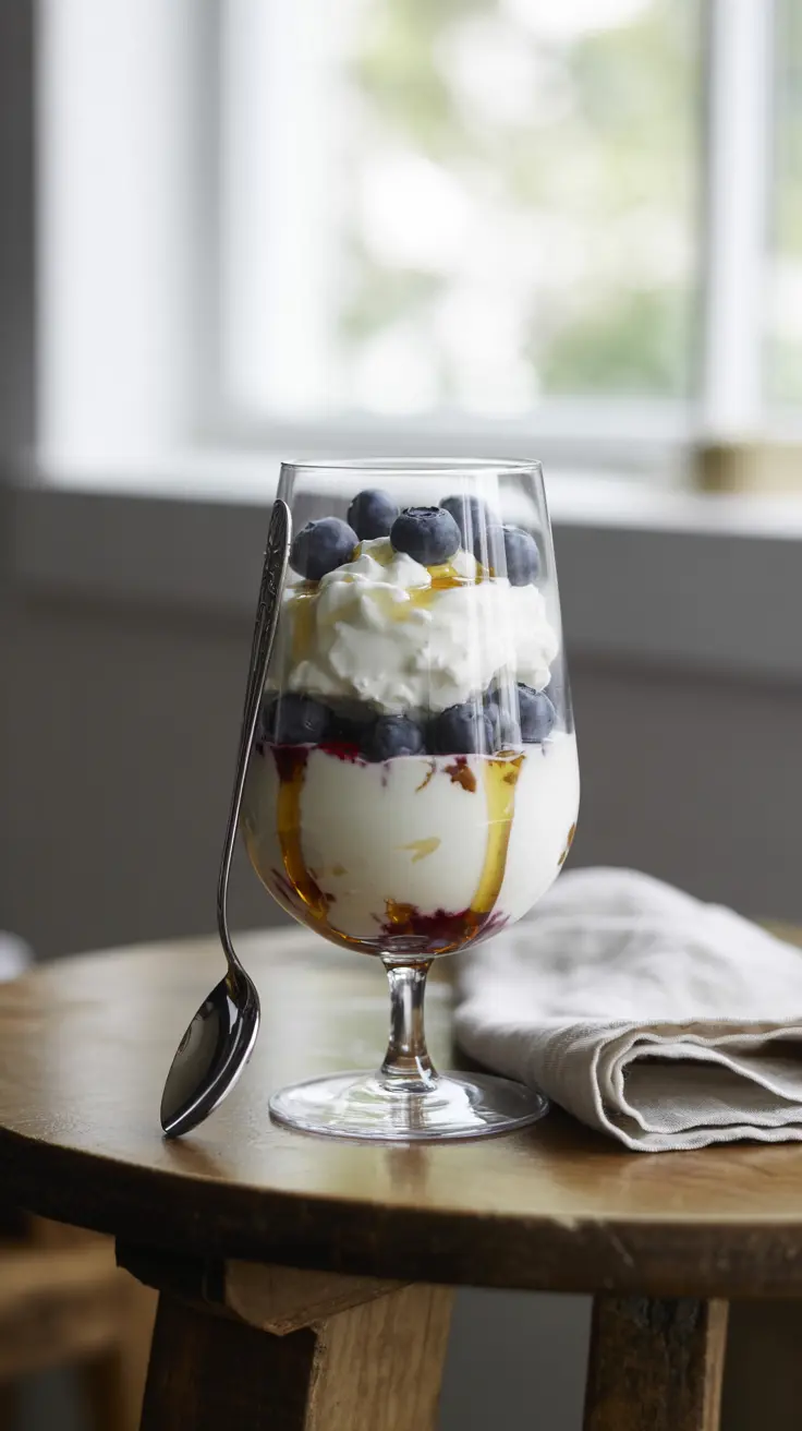 Ricotta and Yogurt Parfait