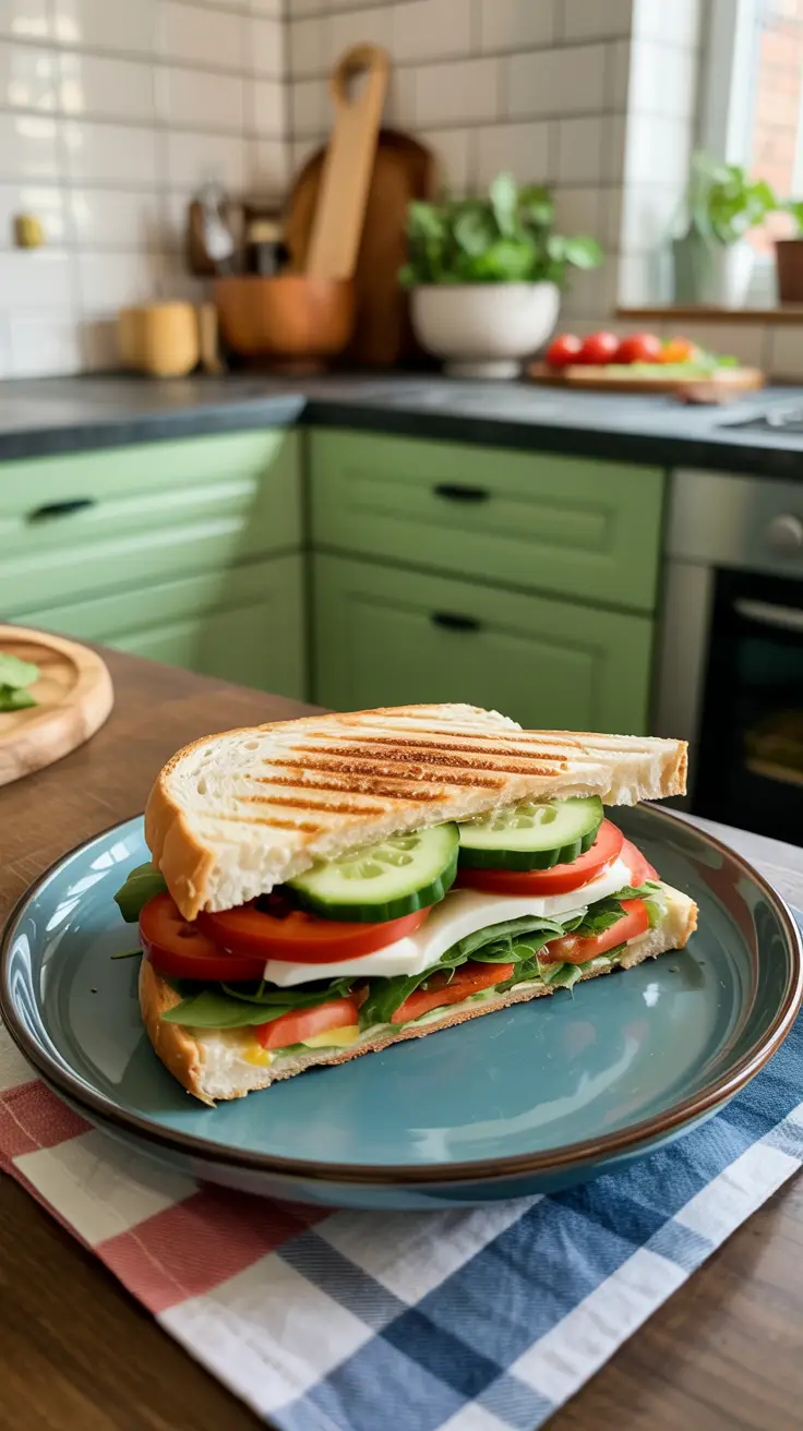 Grilled Vegetable Panini