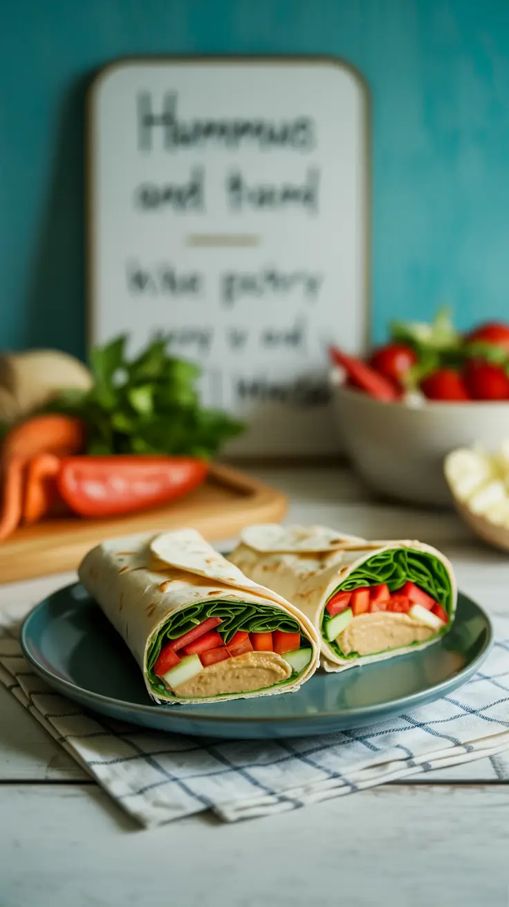 Grilled Veggie Wrap