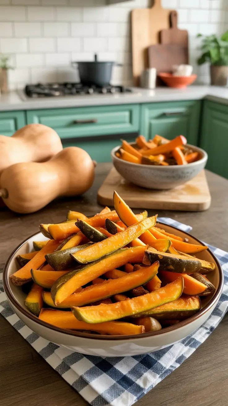 Roasted Butternut Squash Fries