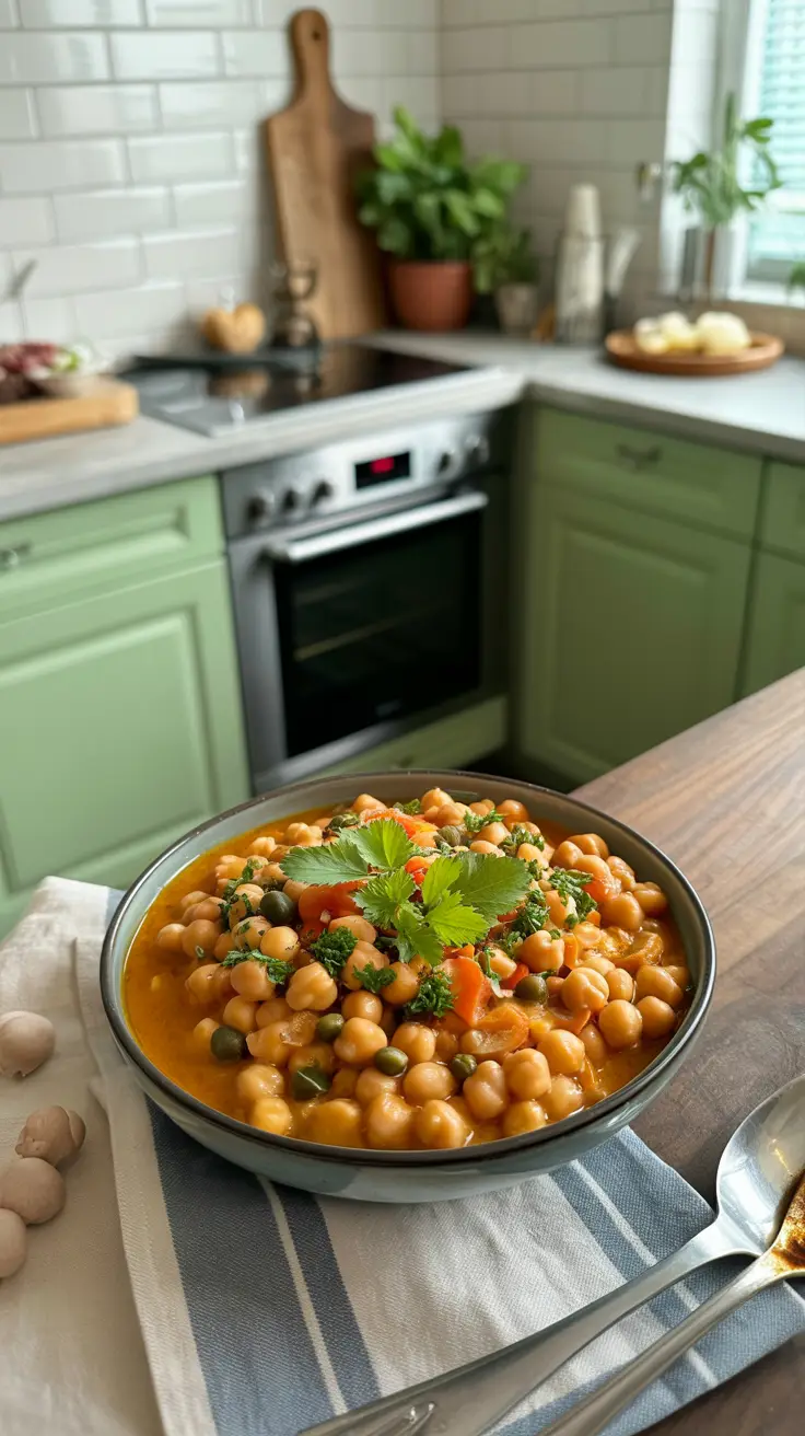 Vegetarian Chickpea Curry